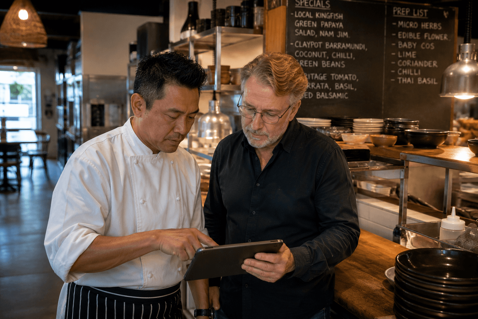 Hospitality business research and planning materials